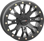 System 3 SB-4 Beadlock Matte Black Wheel 14x10 4/156 5+5 (-5mm) 14S3-31561