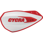 Cycra Cyclone Handguards White/Red - 1CYC-0056-239