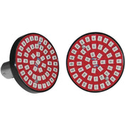Letric Lighting Bullet Style Turn Signal Inserts Red 1156