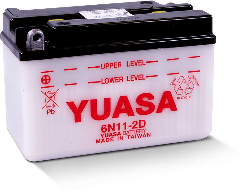 Yuasa Conventional 6N11-2D 6 Volt Battery YUAM26112