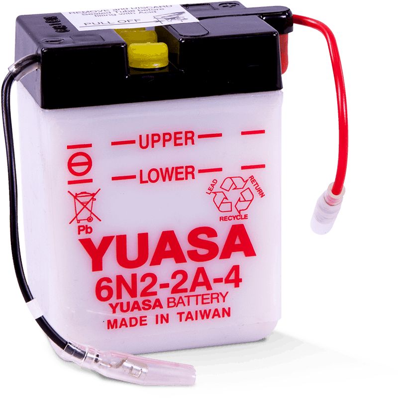 Yuasa Conventional 6N22A4 6 Volt Battery YUAM2620B