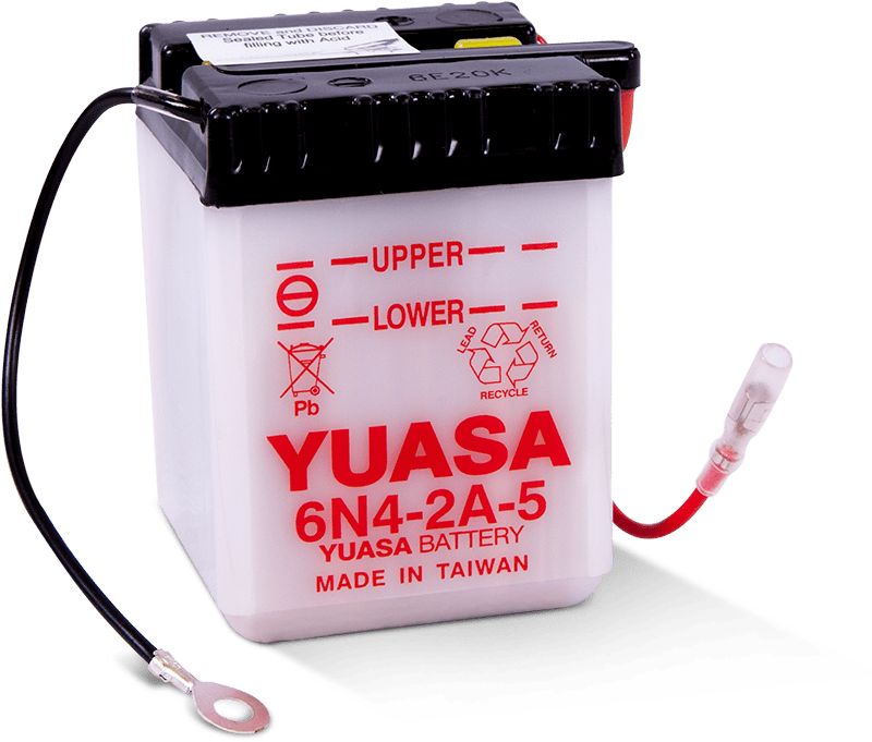 Yuasa Conventional 6N42A5 6 Volt Battery YUAM2645A