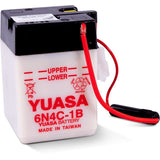 Yuasa Conventional 6N4C1B 6 Volt Battery YUAM26C4B