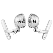 Letric Lighting Passing Lamps With Brackets, Chrome/Chrome 4.5"