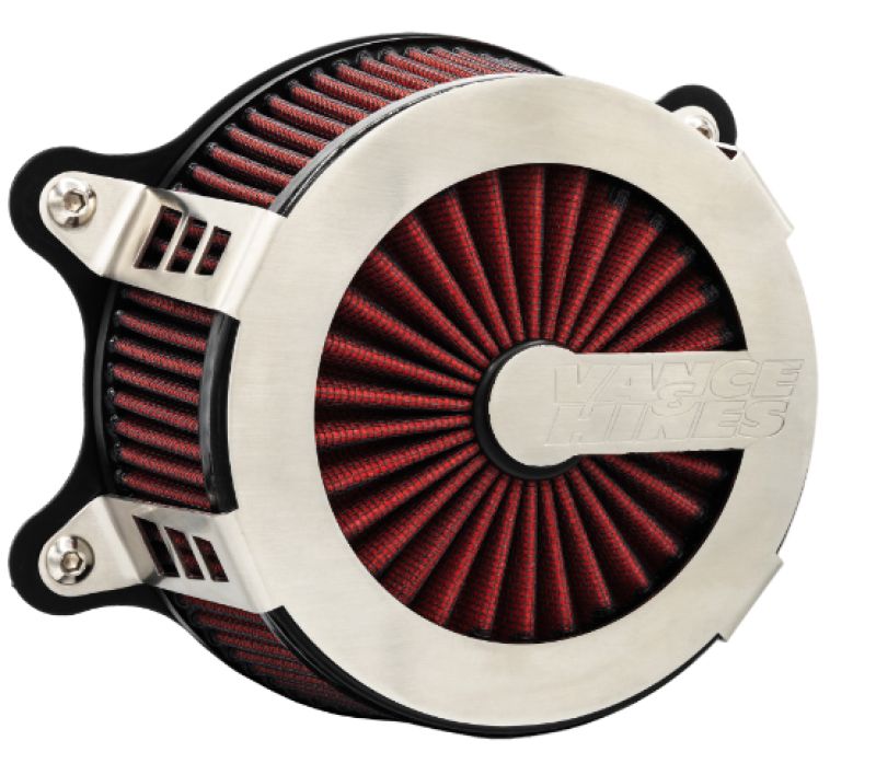 Vance & Hines Cage Fighter Air Intake Brushed 70366