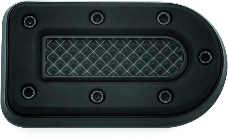 Kuryakyn Satin Black Heavy Industry Brake Pedal Pad 7038