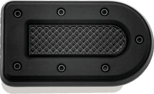Kuryakyn Satin Black Heavy Industry Brake Pedal Pad 7040
