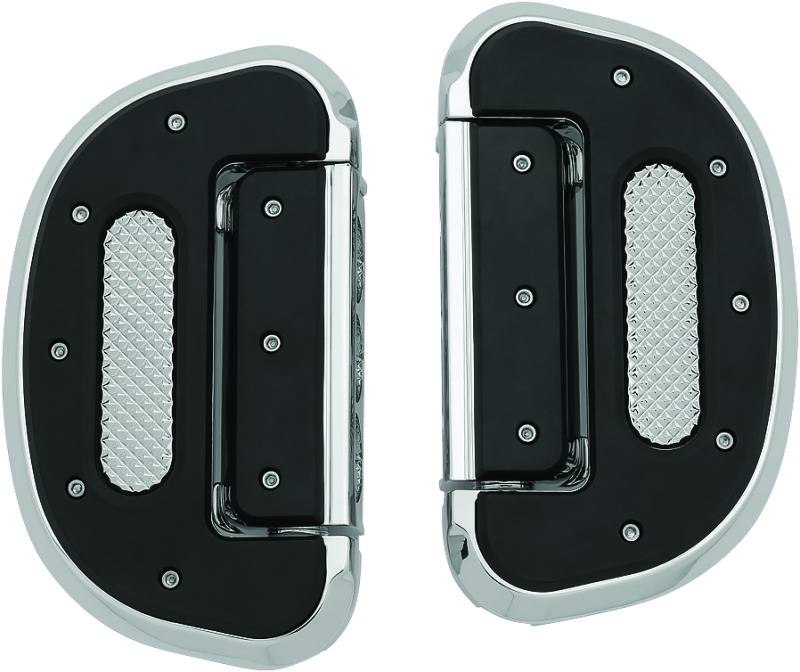 Kuryakyn Chrome Heavy Industry Passenger Floorboard Without Adapter 7045