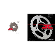 JT SPROCKETS Front and Rear Steel Sprocket Kit for OffRoad HONDA XR80R 1985-2003