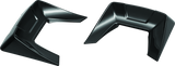 Kuryakyn Black Speedform Saddlebag Lid Spoilers 7067