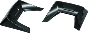Kuryakyn Black Speedform Saddlebag Lid Spoilers 7067