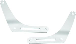 Kuryakyn Chrome Fixed Mounts Multi-Purpose Driver & Passenger Backrest 7080