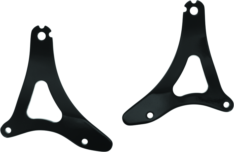 Kuryakyn Black Fixed Mounts Multi-Purpose Driver & Passenger Backrest 7087