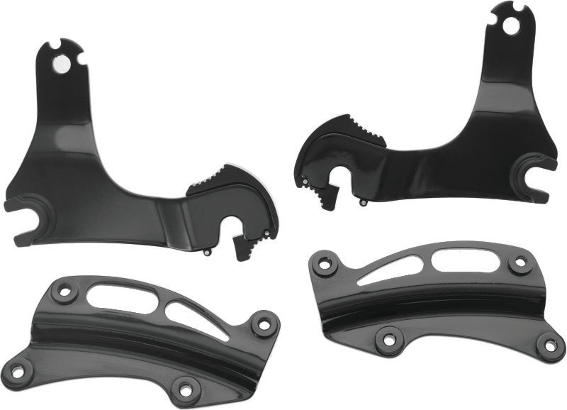 Kuryakyn Black Quick Release Mount For Multi-Purpose Backrest 7088