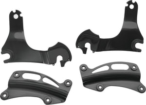 Kuryakyn Black Quick Release Mount For Multi-Purpose Backrest 7088