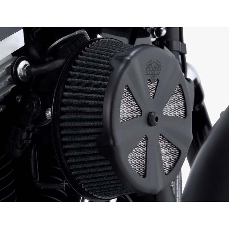 Vance & Hines Skullcap Crown Air Intake Cover Rain Sock Matte Black 71019