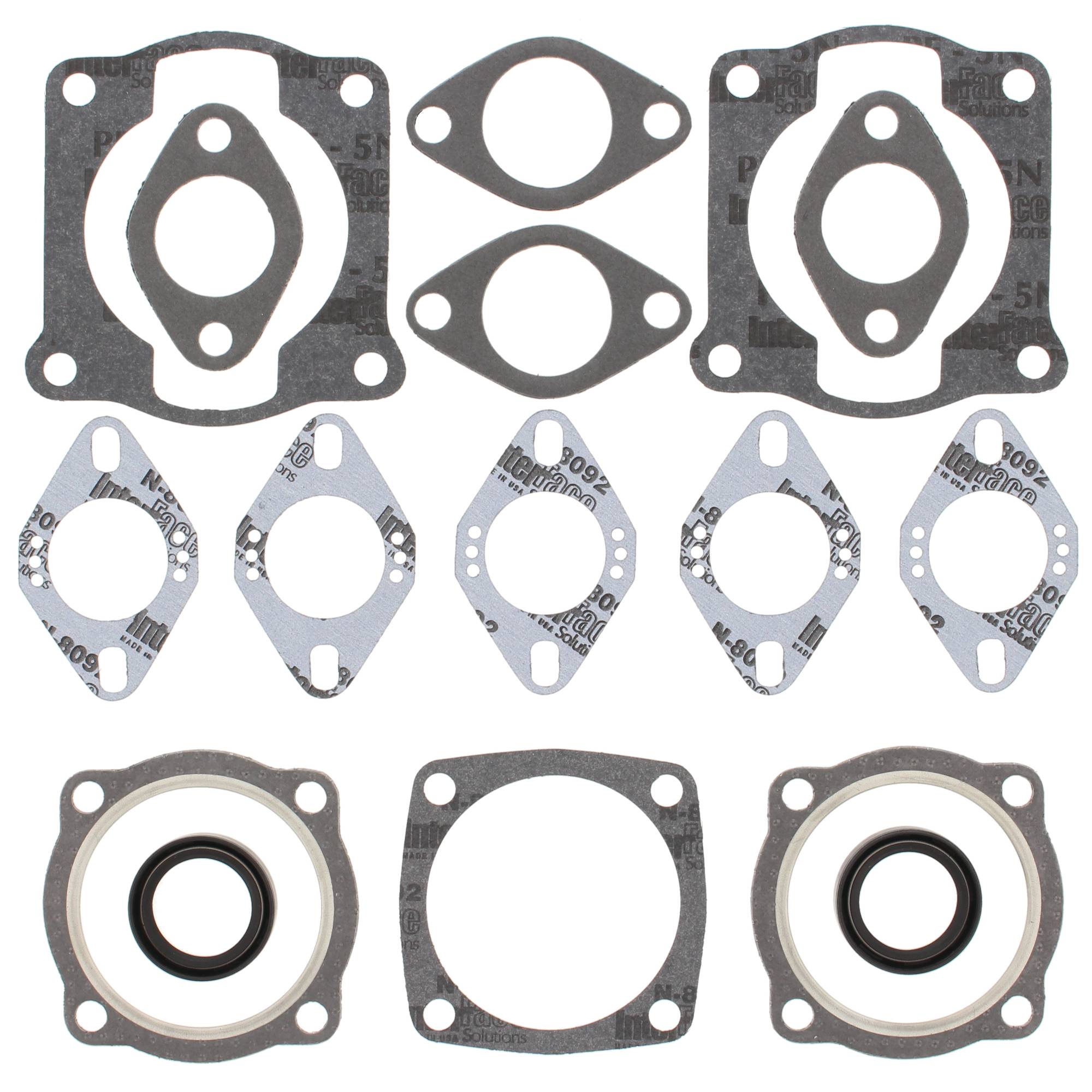 Vertex Complete Gasket With Oil Seals Kit 711009