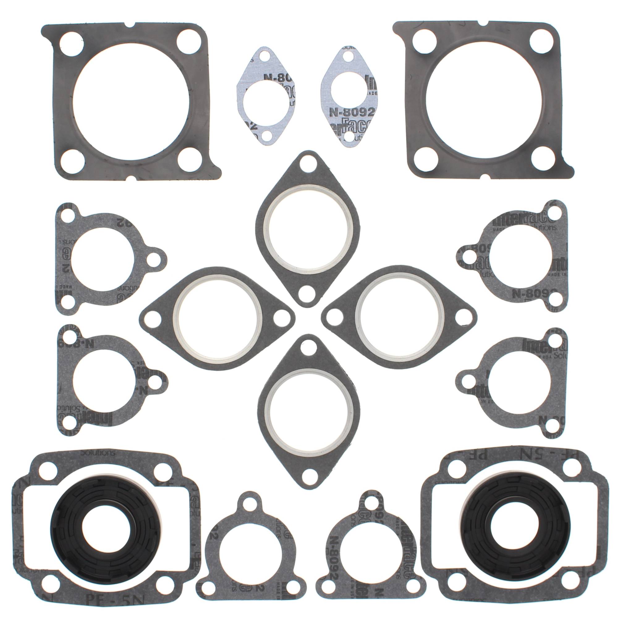 Vertex Complete Gasket With Oil Seals Kit 711245