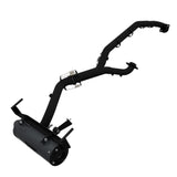 Silenciador HMF Titan XL, sistema completo de escape, tapa de extremo negra en metal de cañón para Can-Am Outlander 1000/850 2025-2026 714654638793