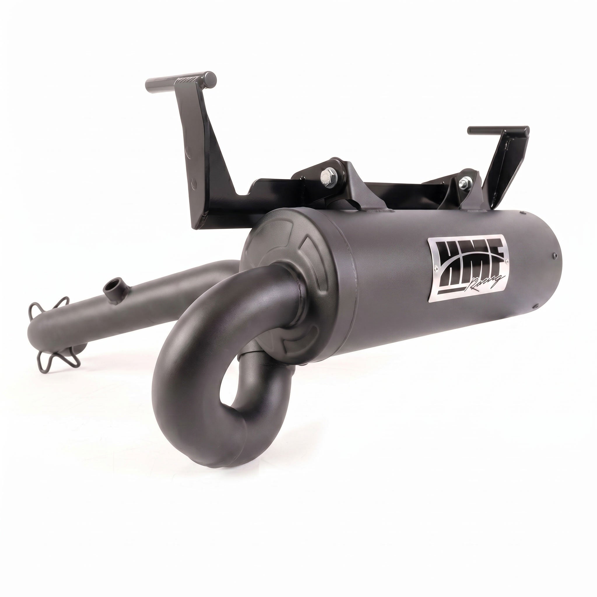 HMF Slip-On Muffler Exhaust Titan Loud Gun Metal Gray For Can-Am Outlander 500/700 2023-2026