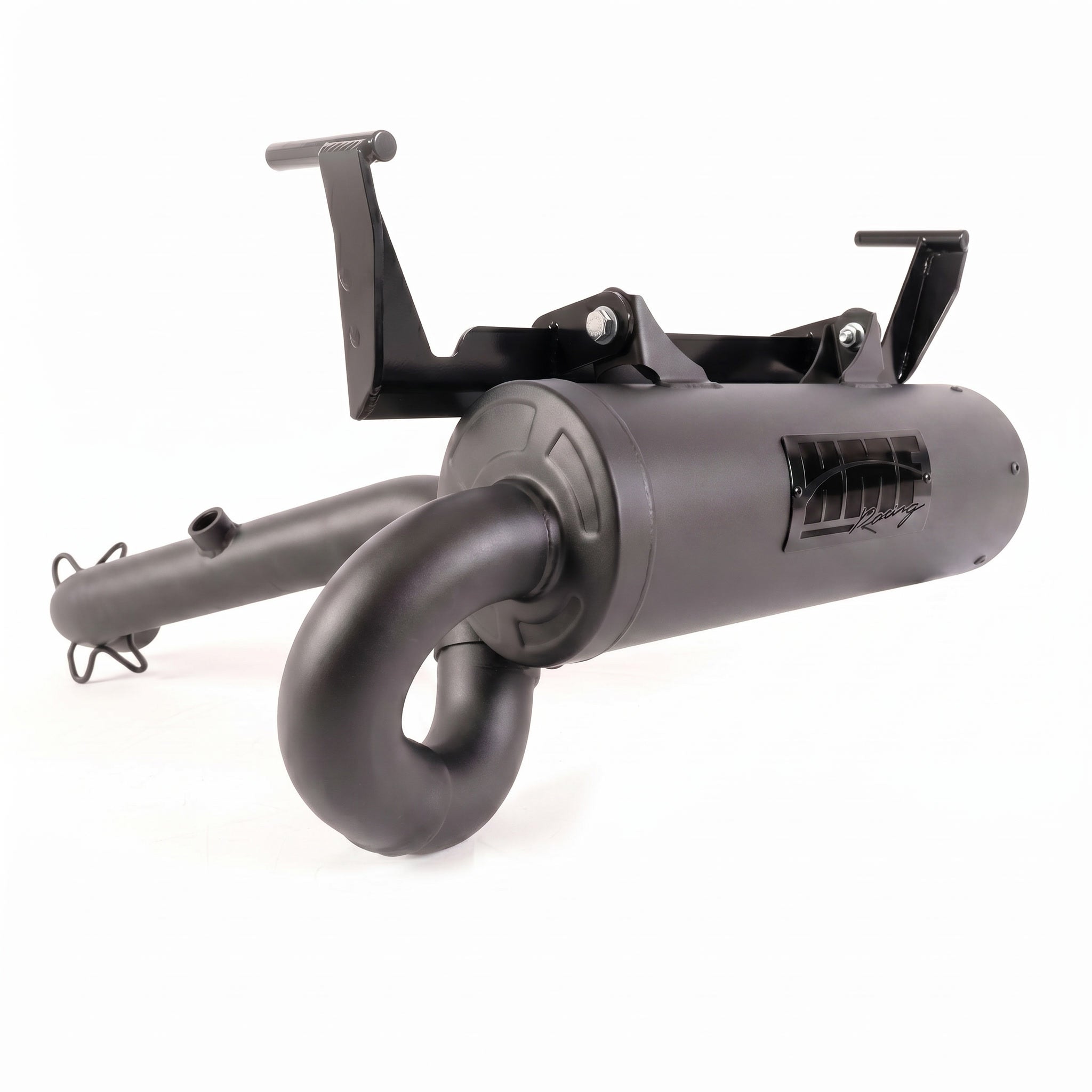 HMF Slip-On Muffler Exhaust Titan Loud Blackout Gun Metal Gray For Can-Am Outlander 500/700 2023-2026