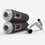 HMF Muffler Can-Am Maverick X3 17-25 Gun Metal Titan-XL Dual Full System Exhaust Billet End Cap