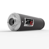 HMF Muffler Honda Rincon 03-23 Gun Metal Titan-XL Slip On Exhaust Billet End Cap