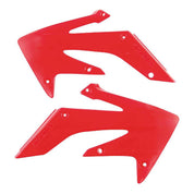 Acerbis Red Radiator Shrouds for Honda - 2043630227