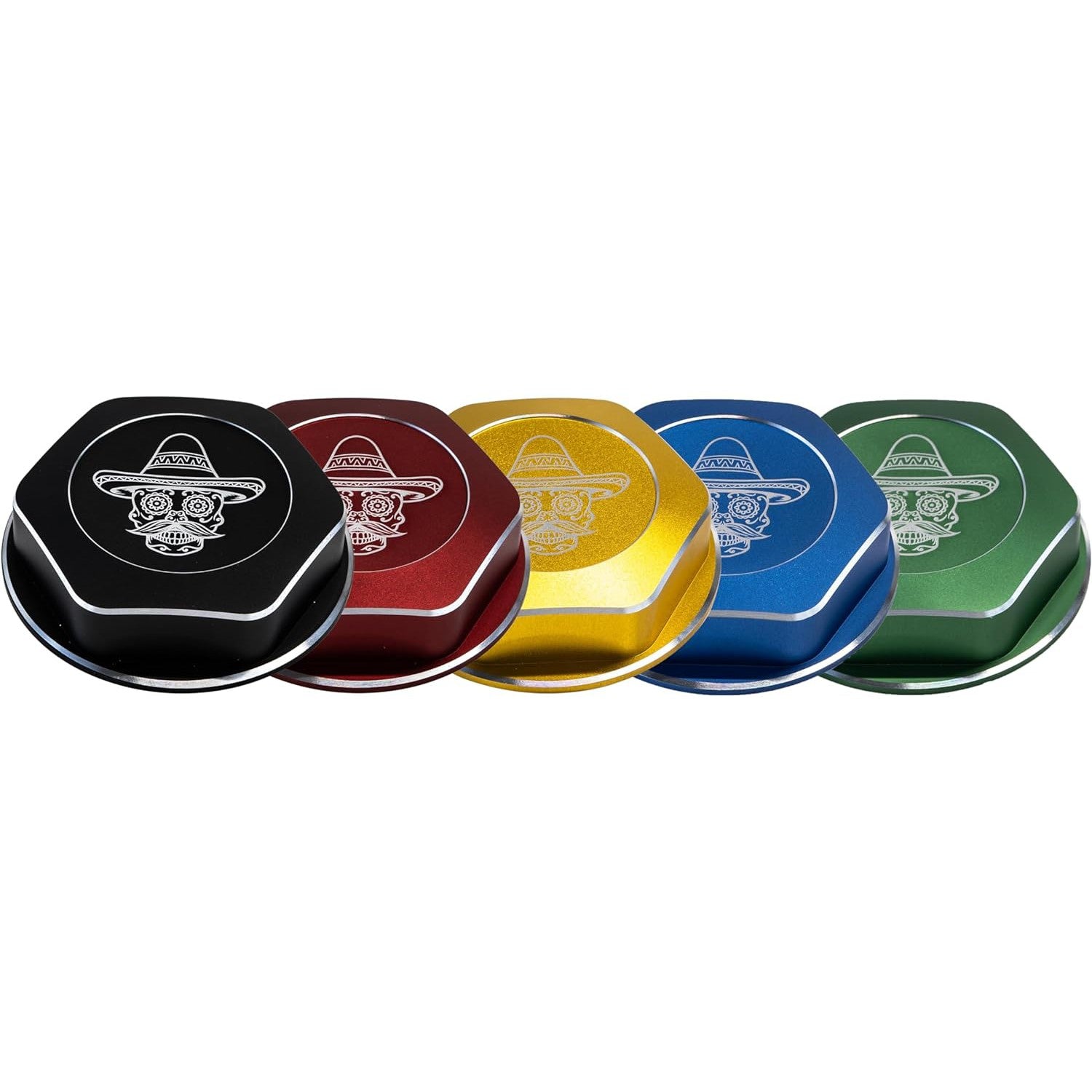 RJWC El'Braaapo Billet Aluminum Gas Cap For Can Am Outlander & Renegade + Polaris Sportsman & Scrambler