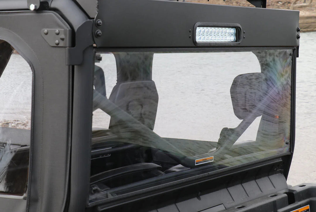 Rear Windshield For Battle Armor Roof For 16-19 Can Am Defender 500/800/1000