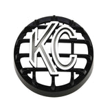KC HiLiTES 4" Rally 400 - Stone Guard - ABS Plastic - Black / White KC Logo