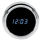 Dakota 49-50 Ford Car Clock Gauge Replacement Chrome Housing ALC-49F-CLK