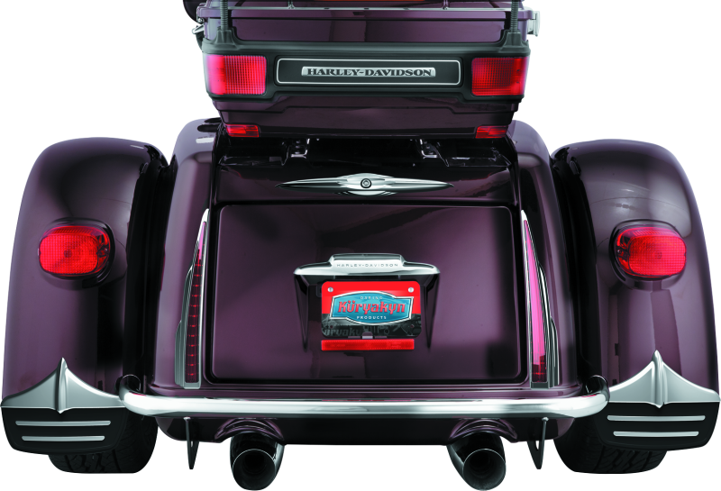 Kuryakyn Chrome Rear Mud Flaps For Trikes 7220