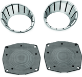 Kuryakyn Chrome LED Speaker Bezels 7287