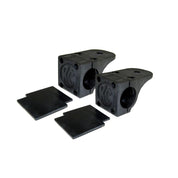 KC HiLiTES Bracket Set - Tube Clamp Light Mount - Rubber Adjustment Shims - 1.25" - 1.5"