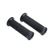 Kuryakyn Black Riot Handlebar Throttle Grips Honda Suzuki Universal 1" Fit