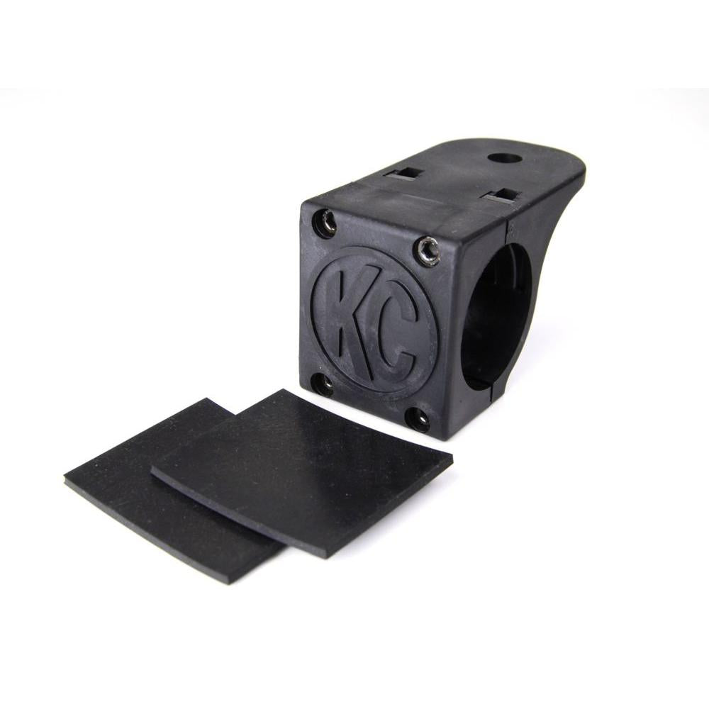 KC HiLiTES Bracket Set - Tube Clamp Light Mount - Rubber Adjustment Shims - 1.75" - 2.0"