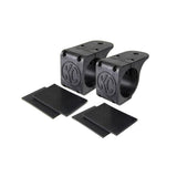 KC HiLiTES Bracket Set - Tube Clamp Light Mount - Rubber Adjustment Shims - 2.25" - 2.5"