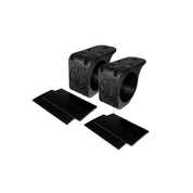 KC HiLiTES Bracket Set - Tube Clamp Light Mount - Rubber Adjustment Shims - 2.75" -3.0"