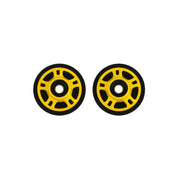 Mid Rail Yellow Idler Wheels Kit for Snowmobile ARCTIC CAT ZL 600, 800 2002-2003