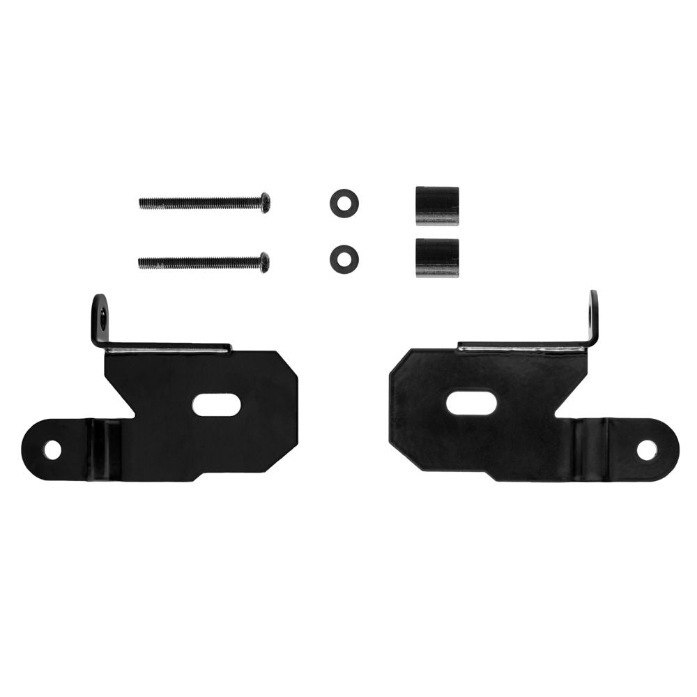 KC HiLiTES Bracket Set - Light Mount - Windshield - Pillar Mount - Pair - for 18-24 Jeep JL/JT