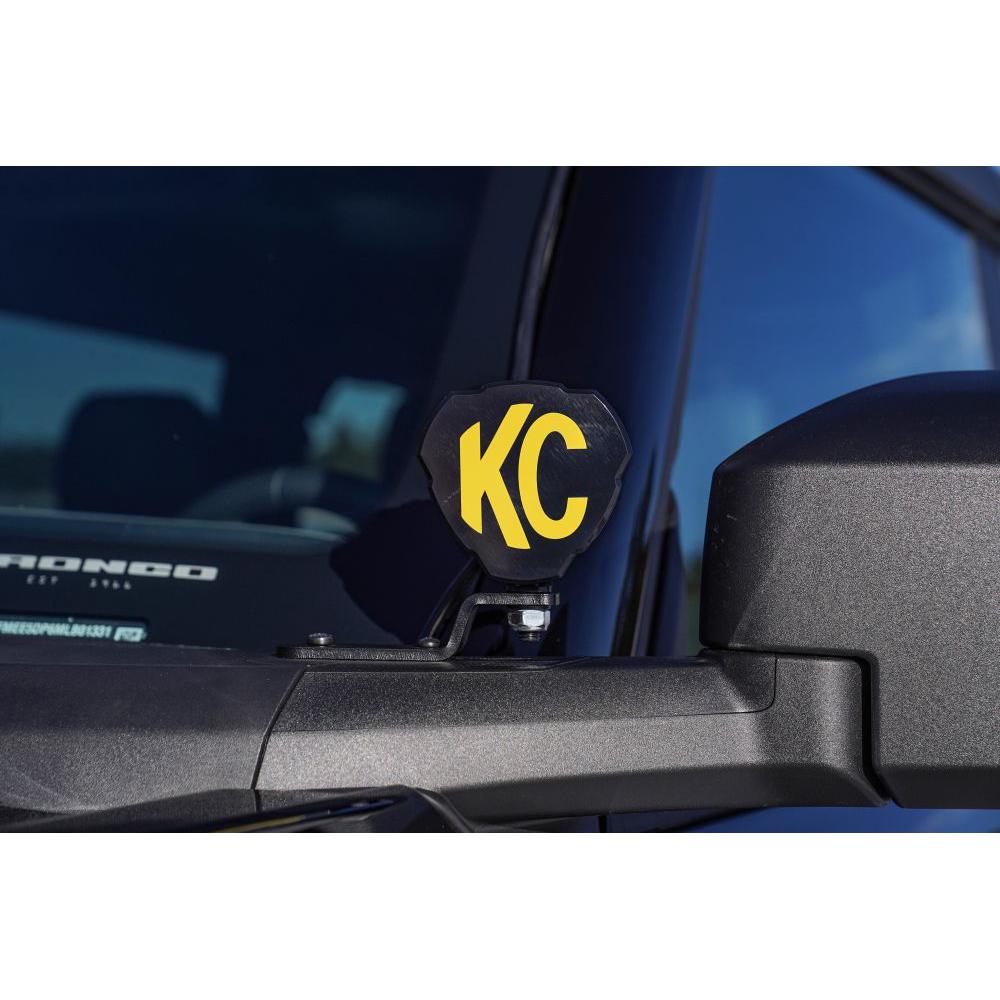 KC HiLiTES Bracket Set - Ditch Light Mounts - Pair - for 21+ Ford Bronco 7333