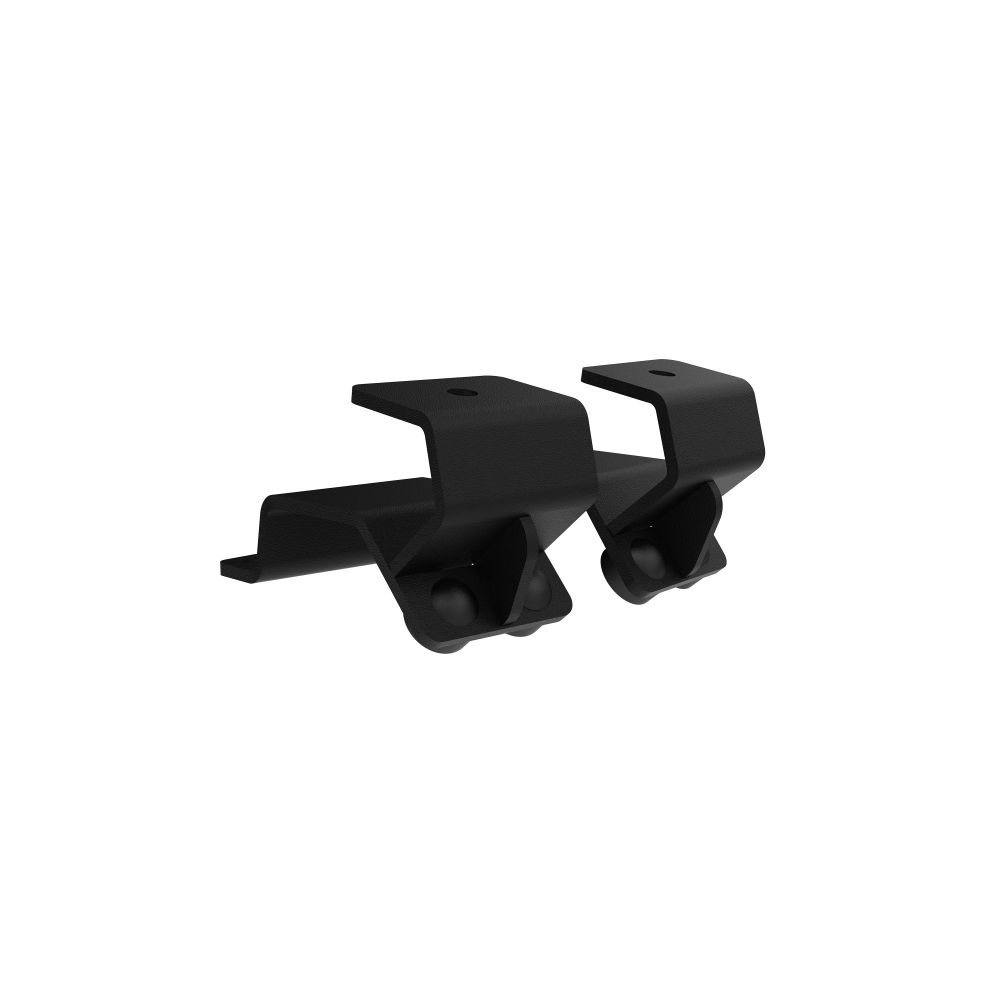 KC HiLiTES Grill Mount Light Brackets for Two Lights - 2019+ RAM 1500 Rebel/1500 TRX