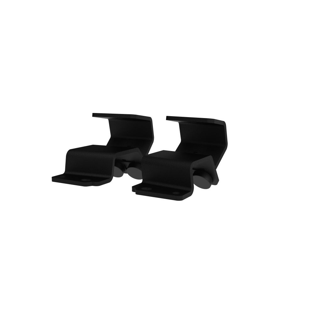 KC HiLiTES Grill Mount Light Brackets for Two Lights - 2019+ RAM 1500 Rebel/1500 TRX