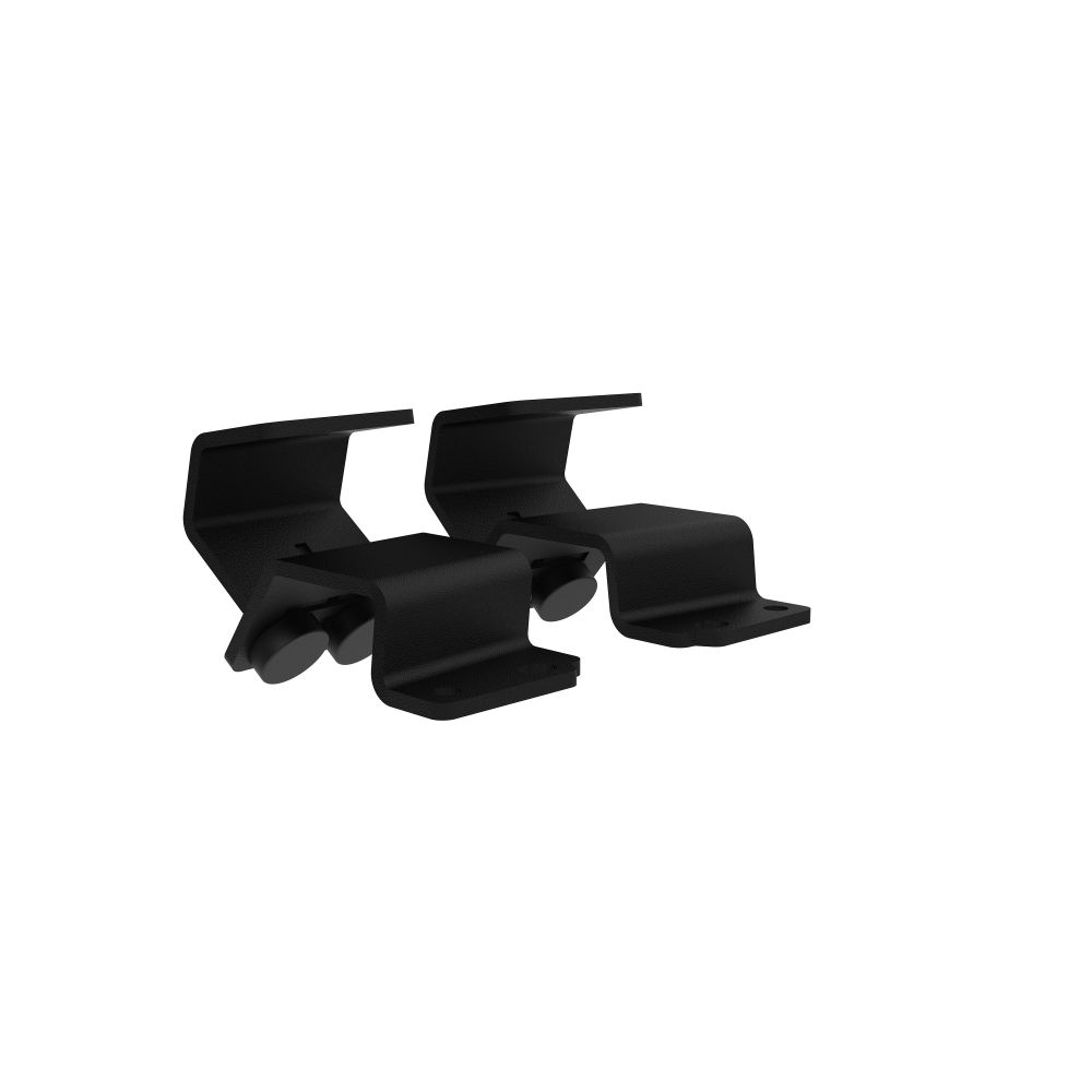 KC HiLiTES Grill Mount Light Brackets for Two Lights - 2019+ RAM 1500 Rebel/1500 TRX