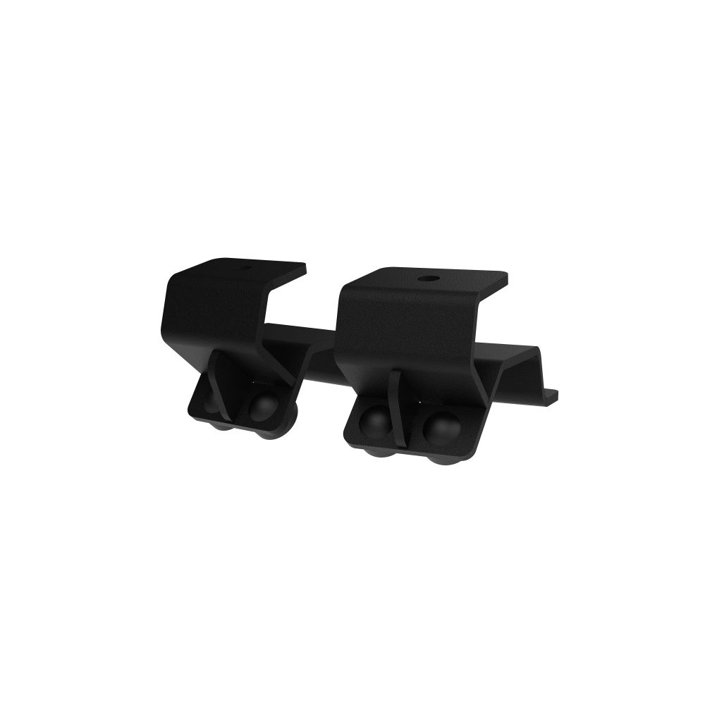 KC HiLiTES Grill Mount Light Brackets for Two Lights - 2019+ RAM 1500 Rebel/1500 TRX