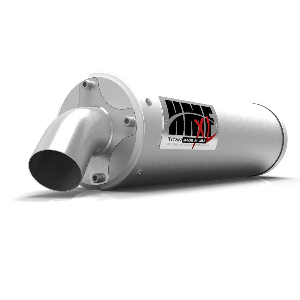 HMF Muffler Polaris RZR 570 13-22 Gun Metal Titan-XL Slip On Exhaust