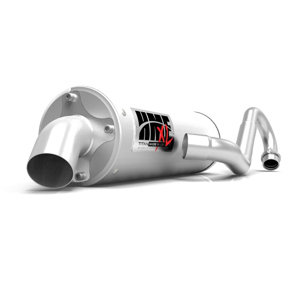 HMF Muffler Polaris RZR 570 13-22 Gun Metal Titan-XL Full System Exhaust