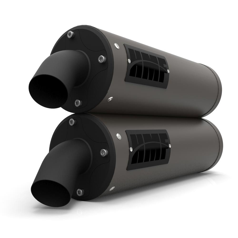 HMF Muffler Polaris RZR XP/4 Turbo/S 16-21 Titan-XL Dual Slip On Exhaust