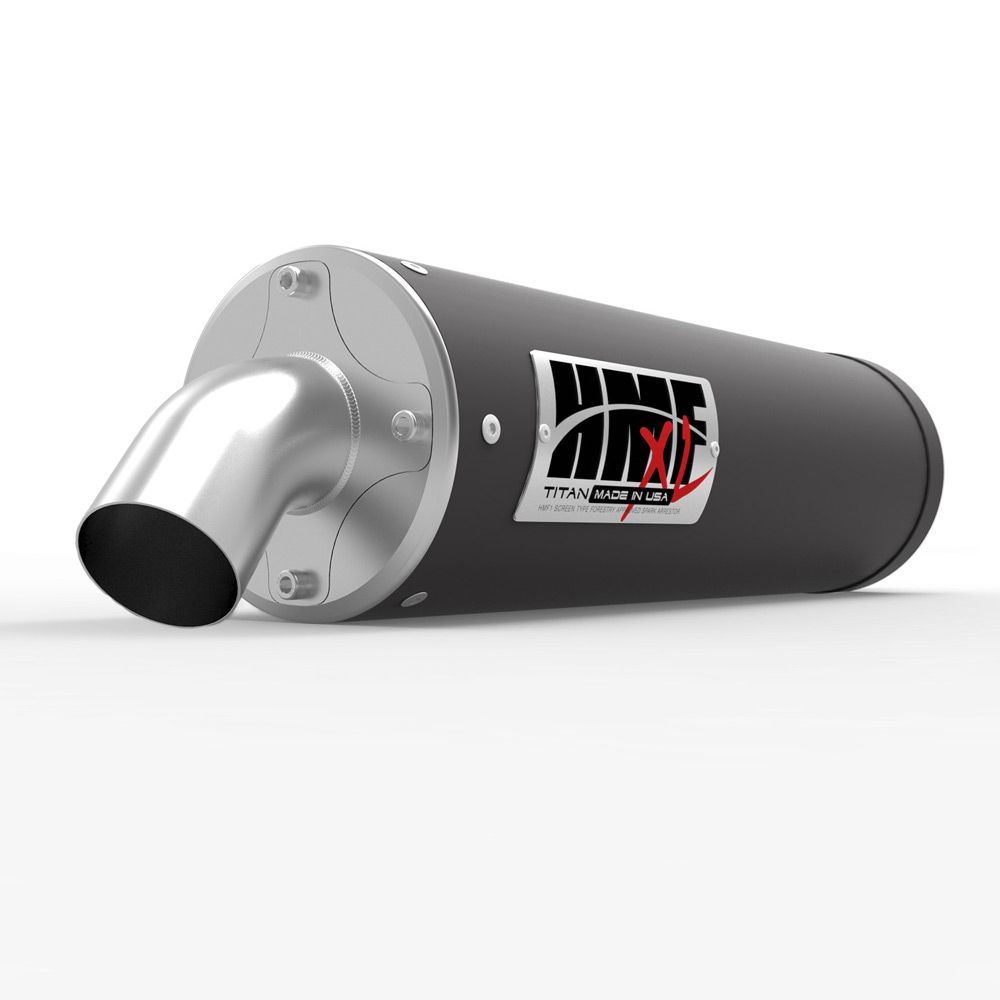 HMF Muffler Polaris Ranger 1000 20-24 Gun Metal Titan-XL Slip On Exhaust